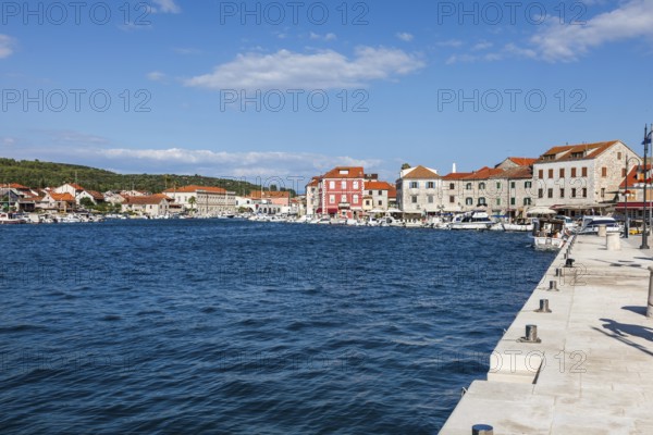 Starigrad harbour basin, Starigrad, island of Hvar, Dalmatia, Croatia