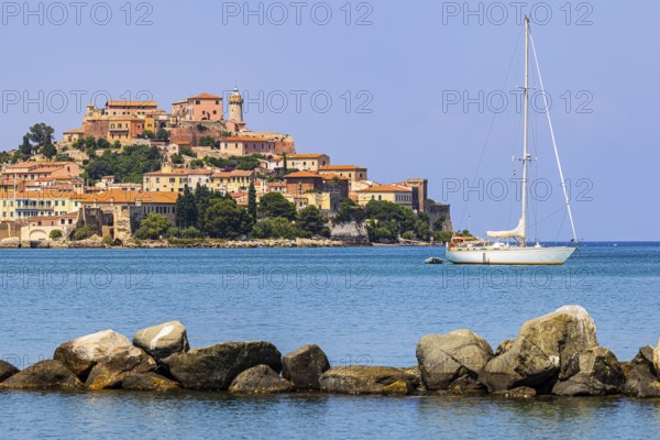 Forte Stella fortress, Portoferraio, Elba Island, Tuscan Archipelago National Park, Tuscany, Italy