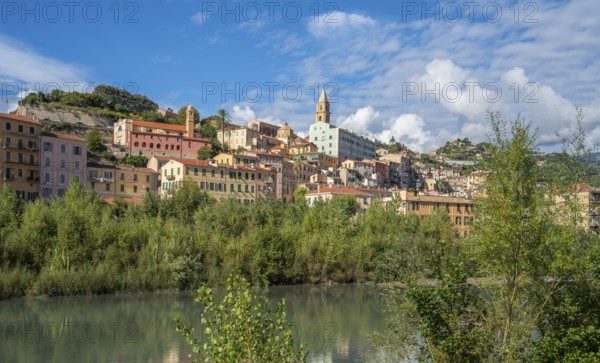 Impression of Ventimiglia, a resort town in the province of Imperia, Liguria, northern Italy