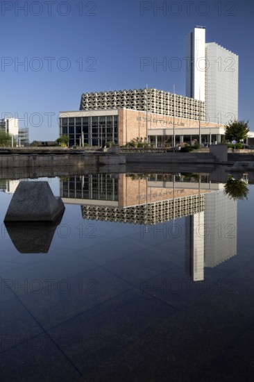City Hall with Congress Center and Congress Hotel, Chemnitz, Saxony, Germany, Capital of Culture 2025, C the Unseen, 13.08.2025 < english> City Hall with Congress Center and Congress Hotel, Saxony, Capital of Culture 2025, August 13, 2025