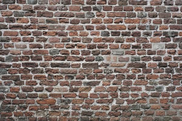 Old stone wall as background, vintage, North Rhine-Westphalia, Germany