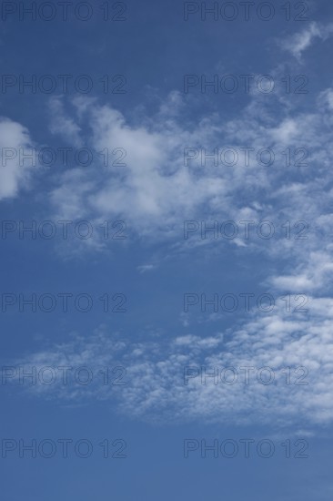 Cloud formation in the sky, background, North Rhine-Westphalia, Germany
