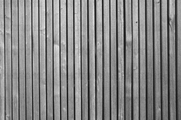 Old wooden boards as background, vintage, black and white, North Rhine-Westphalia, Germany