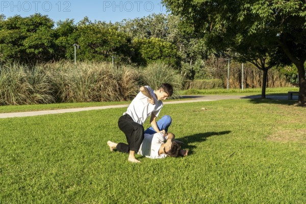 Two men committed to their Jiu Jitsu journey