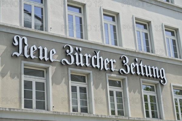 Neue Zürcher Zeitung NZZ, Falkenstrasse, Zurich, Switzerland