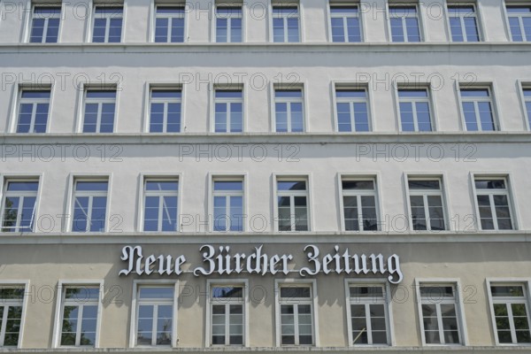 Neue Zürcher Zeitung NZZ, Falkenstrasse, Zurich, Switzerland