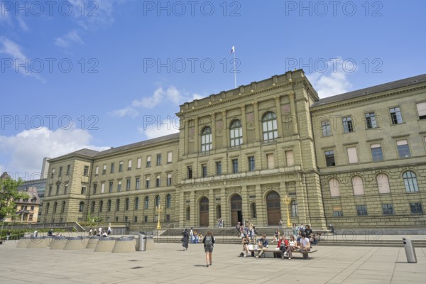 Polyterrasse, Main Building, Swiss Federal Institute of Technology ETH, Rämistrasse, Zurich, Switzerland