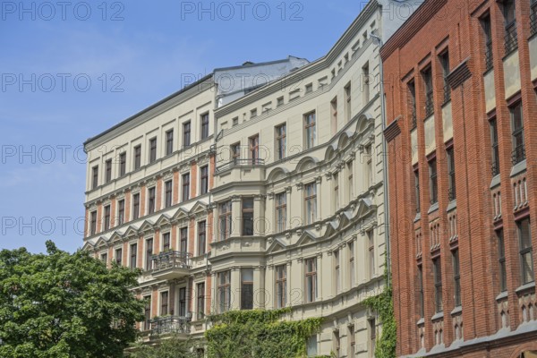 Old buildings, residential building, Saarbrücker Straße, Prenzlauer Berg, Pankow, Berlin, Germany