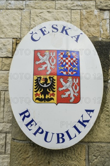 Shield, border, coat of arms, Czech Republic