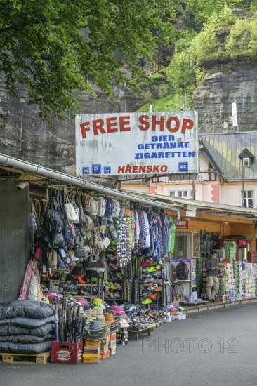 Shop, Border Market, Hrensko, Czech Republic