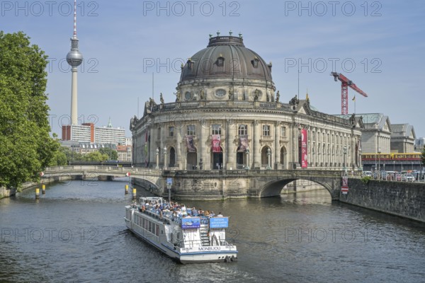 Bodemuseum, Spree, Museum Island, Mitte, Berlin, Germany