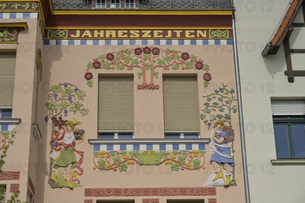 Haus Der Vier Jahreszeiten, Johannes-Runge-Straße, Wittenberge, district of Prignitz, Brandenburg, Germany