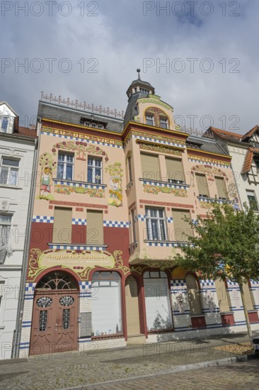 Haus Der Vier Jahreszeiten, Johannes-Runge-Straße, Wittenberge, district of Prignitz, Brandenburg, Germany