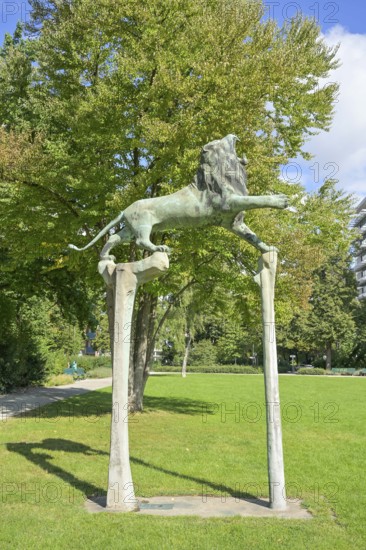 Bavarian Lion, Bayerischer Platz, Schöneberg, Berlin, Germany