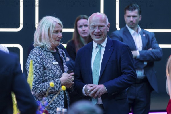 Kai Wegner (Governing Mayor of Berlin, CDU) at the opening gala of the IFA consumer electronics exhibition in the CityCube, Berlin, 4 September 2025