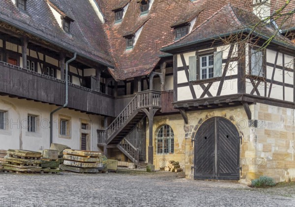 Medieval location named Old Palace in Bamberg, Bavaria