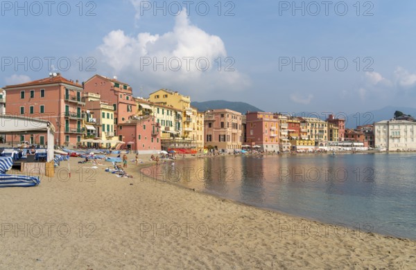 Scenery around Sestri Levante, a town and comune in the Metropolitan City of Genoa, Liguria, Italy