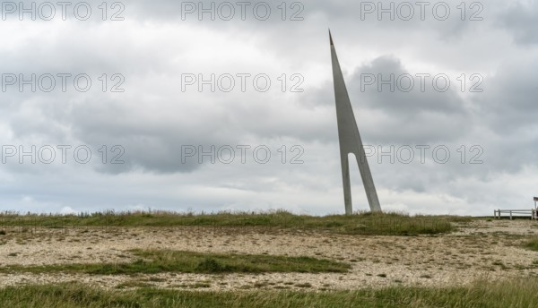 Monument to Nungesser and Coli near Etretat, a commune in the Seine-Maritime department in the Normandy region of Northwestern France