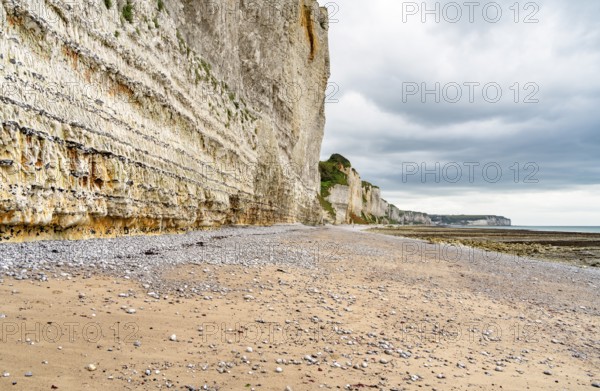 Scenery around Fecamp, a commune in the department of Seine-Maritime at the Normandy region in northwestern France