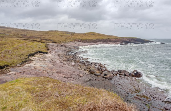 Coastal scenery in Connemara, a region in ireland