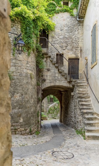 Scenery in Vaison-la-Romaine, a town in the Vaucluse department in the Provence region in southeastern France