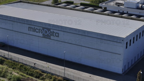 Cremona, Italy - August 22nd 2025 Modern Data Center Facility in Lombardy Italy Housing Advanced Cloud Storage Solutions for Global Businesses