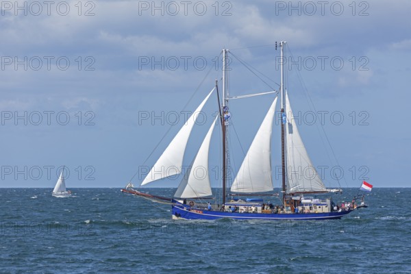 Sailing ship Oban, Hanse-Sail, Ostee near Warnemünde, Rostock, Mecklenburg-Vorpommern, Germany