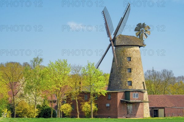 Windmill Overstädt Petershagen Germany