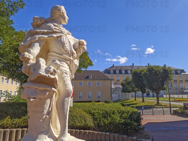 Blue sky, sunshine, Brühl, North Rhine-Westphalia, Germany