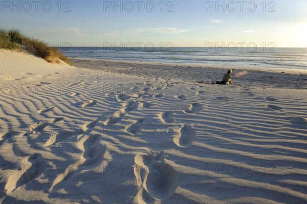 Beach and dunes near Lancelin, Perth, Western Australia, WA, Indian Ocean, Australia