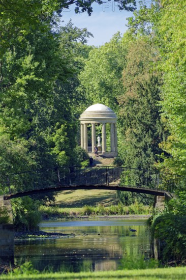 Temple of Venus, Wörlitz Park, Wörlitz Gardens, Garden Kingdom of Dessau-Wörlitz, UNESCO World Heritage Site, Wörlitz, Dessau-Roßlau, Saxony-Anhalt, Germany