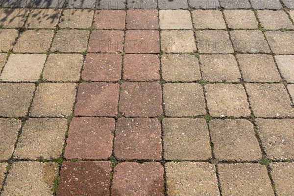 Pavement, background, texture, Münsterland, North Rhine-Westphalia