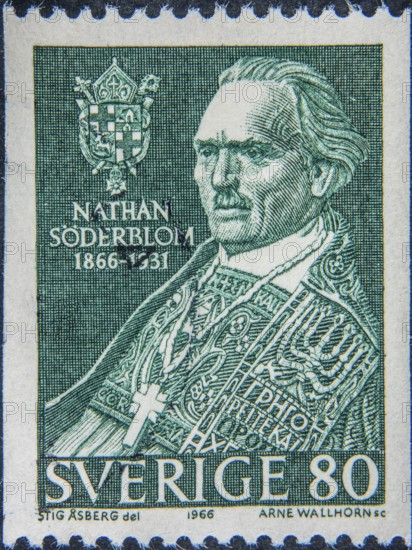 Jonathan (Nathan) Söderblom (1866-1931) was a Swedish theologian and historian of religion who was Archbishop of the Church of Sweden from 1914 to 1931. He was a member of the Swedish Academy from 1921 and received the Nobel Peace Prize in 1930 for his ecumenical peace work