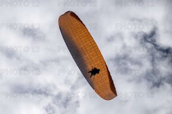 Paragliding tandem flight, Interlaken, Switzerland