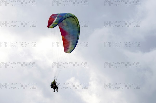 Paragliding tandem flight, Interlaken, Switzerland