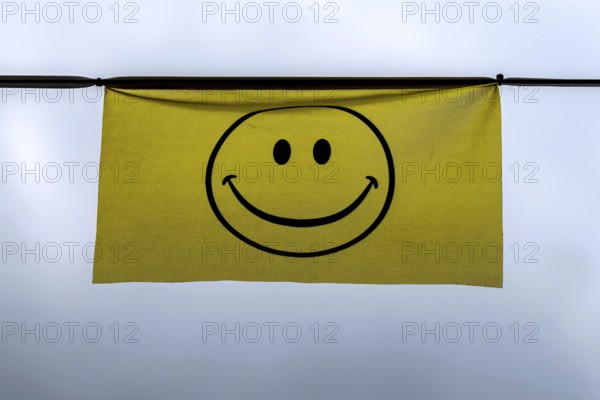 Smiley cloth, Interlaken, Switzerland