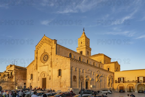 The cathedral in Matera, Basilicata, Italy