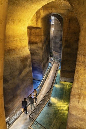 The Palombaro Lungo underground cistern in Matera, Basilicata, Italy
