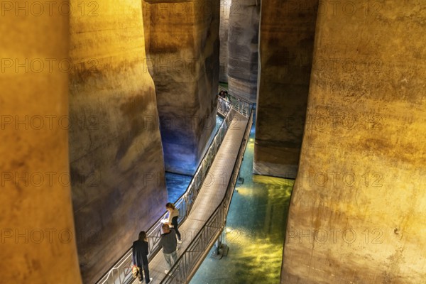The Palombaro Lungo underground cistern in Matera, Basilicata, Italy