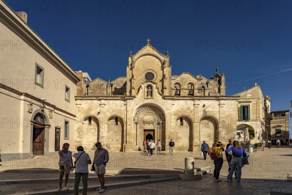 The church Chiesa di San Giovanni Battista, Matera, Basilicata, Italy