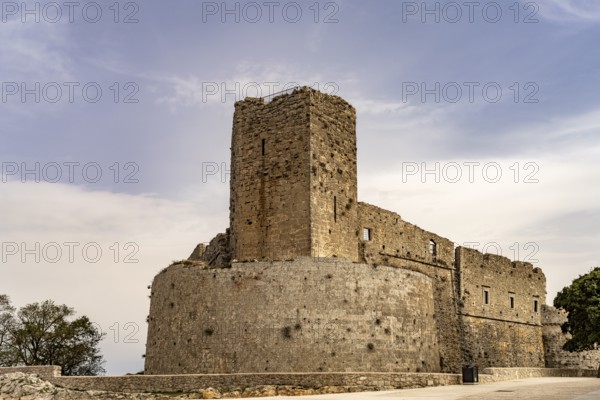 The Castello di Monte Sant'Angelo, Gargano, Apulia, Italy