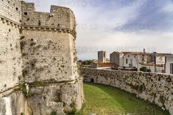 The Castello di Monte Sant'Angelo, Gargano, Apulia, Italy