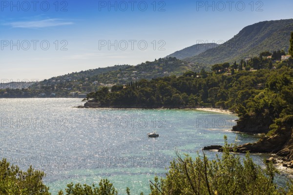 Beach, Plage de Jean Blanc, Le Lavandou, Var, French Riviera, Provence-Alpes-Cote d'Azur, Cote d Azur, France