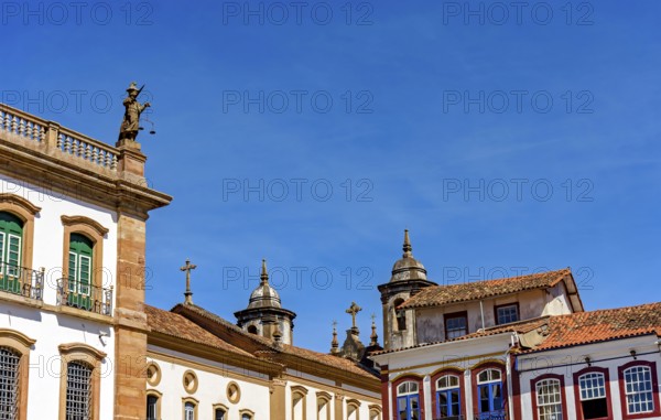 Churches and baroque buildings in the historic center of Ouro Preto