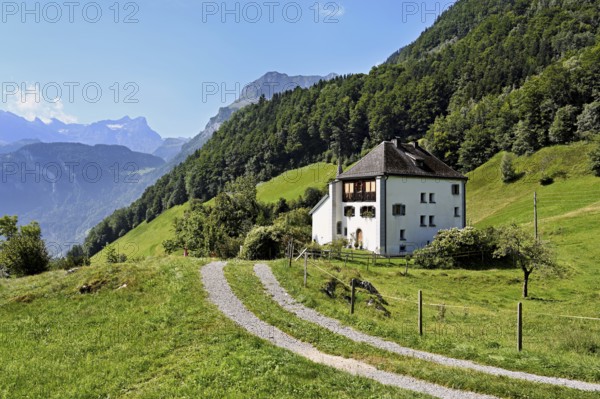 Beroldingen Castle, Seelisberg, Canton, Uri, Switzerland
