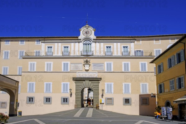 Papal summer residence Castel Gandolfo, Palazzo Pontificio, Albano, Alban Hills, Colli Albani, Lazio, Italy