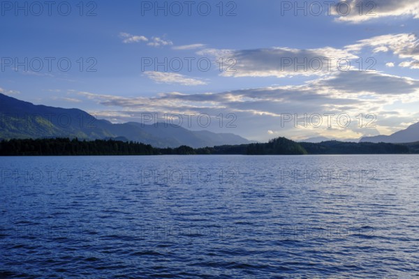 Lake near Neuegg am Faaker See, Carinthia, Austria