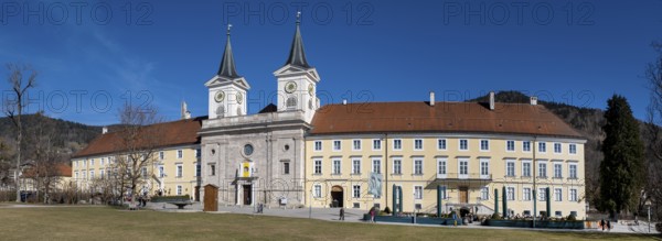 Tegernsee Monastery Church, Tegernsee, Upper Bavaria, Bavaria, Germany