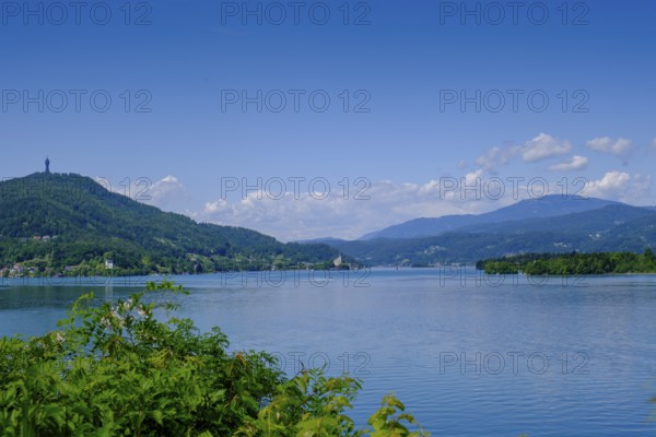 On Lake Lake Wörth, south shore, near Sekirn, Carinthia, Austria