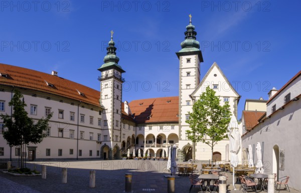 Landhaus Klagenfurt, seat of the Carinthian Parliament, Klagenfurt, Carinthia, Austria